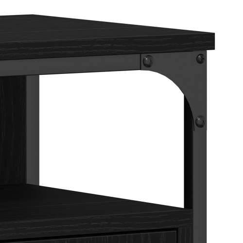 Ormar za Lavabo - Umivaonik Crna Hrast 80x30x60 cm Upravna drvena ploča Cijena