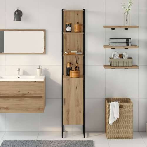Kupaonski ormar Artisan hrast 33x33x185,5 cm Konstruirano drvo Cijena
