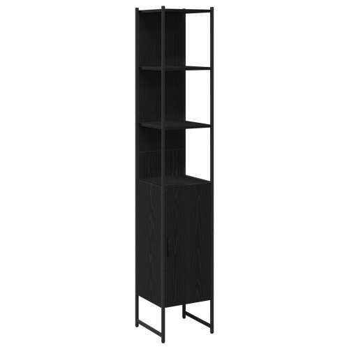Ormar za kupaonicu Crna hrast 33x33x185,5 cm Kompozitno drvo Cijena