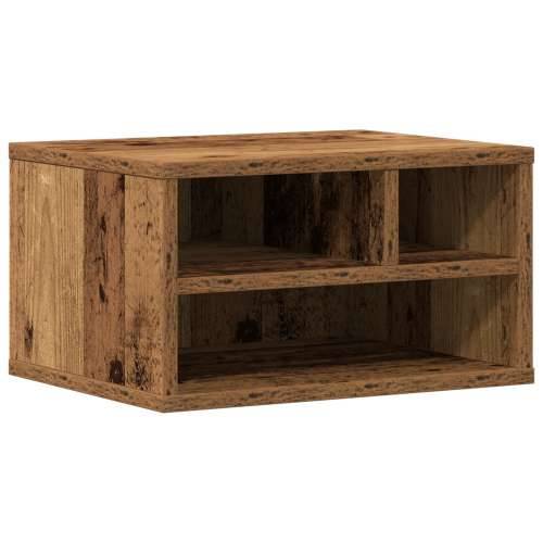 Stalak za pisač Stari drveni 40x32x22,5 cm Inžinjerska drvo Cijena