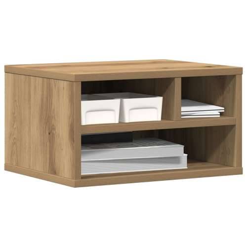 Stalak za pisač Artisan hrast 40x32x22,5 cm konstruirano drvo Cijena