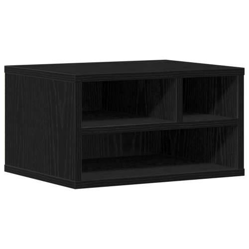 Stalak za pisač Crna hrast 40x32x22,5 cm inženjerska drvo Cijena