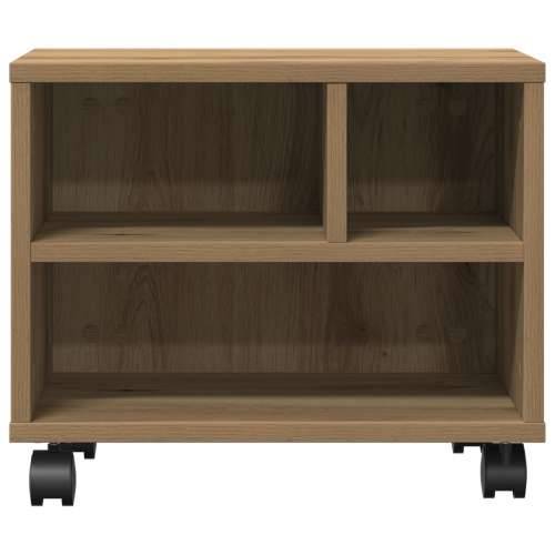 Stalak za pisač s kotačima Artisan Oak 41x32x33,5 cm Cijena
