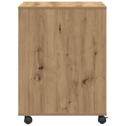 Stalak za pisač s kotačima Artisan Oak 60x50x67 cm Cijena