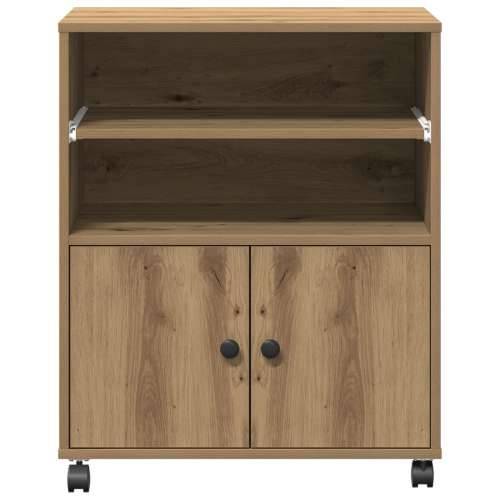 Stol za pisač s kotačima Artisan Oak 60x48x74 cm Cijena