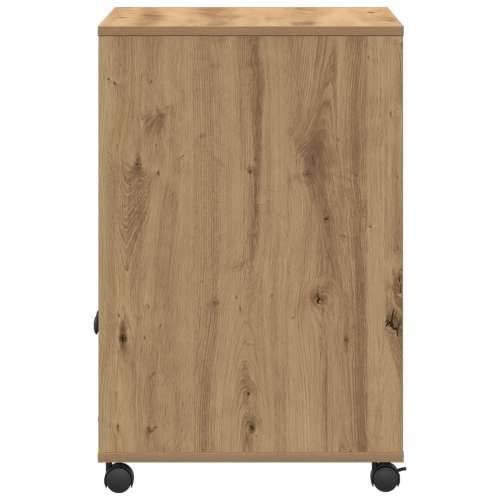 Stol za pisač s kotačima Artisan Oak 60x48x74 cm Cijena