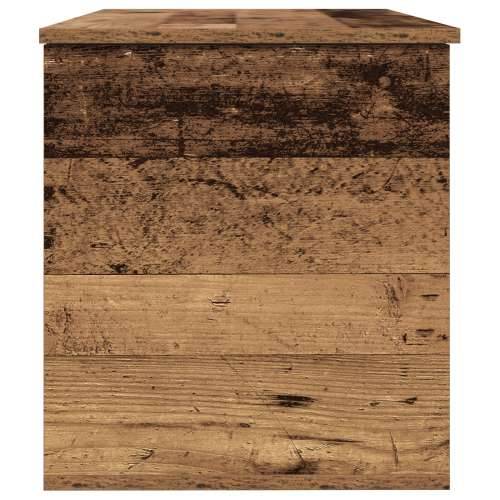 Kutija za pohranu s poklopcem od starog drva 100x42x46 cm Odnosna drva Cijena