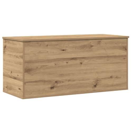 Kutija za pohranu s poklopcem u Artisan hrastu 100x42x46 cm od inženjerskog drveta Cijena