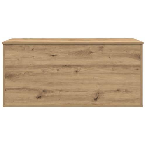 Kutija za pohranu s poklopcem u Artisan hrastu 100x42x46 cm od inženjerskog drveta Cijena