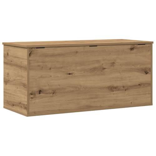 Kutija za pohranu s poklopcem u Artisan hrastu 100x42x46 cm od inženjerskog drveta Cijena