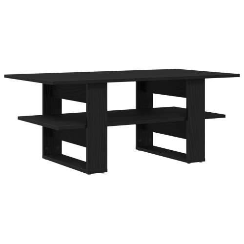 Stolić za kavu Crna Oak 102x55x42 cm Konstruirano drvo Cijena