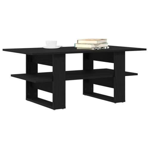 Stolić za kavu Crna Oak 102x55x42 cm Konstruirano drvo Cijena
