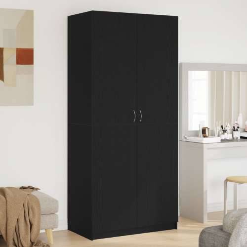 Ormar Crni Hrast 90x52x200 cm od konstruiranog drveta Cijena