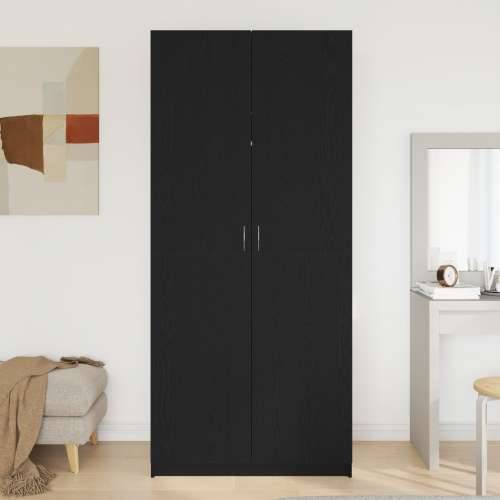 Ormar Crni Hrast 90x52x200 cm od konstruiranog drveta Cijena