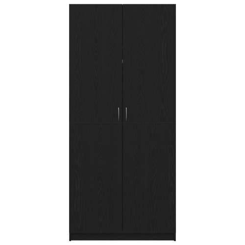 Ormar Crni Hrast 90x52x200 cm od konstruiranog drveta Cijena