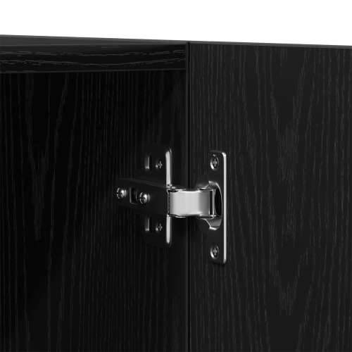 Ormar Crni Hrast 90x52x200 cm od konstruiranog drveta Cijena