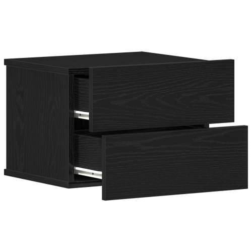 Noćni ormarić Crna hrast 40x30x30 cm Odabrano drvo Cijena