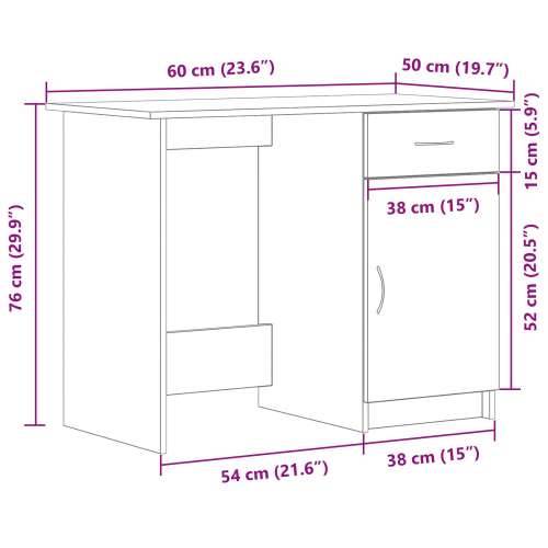 Stol Crni Orah 100x50x76 cm Od drva Cijena