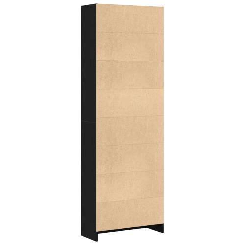 Crna Hrastova Polica - 60x24x176 cm Cijena