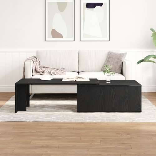 Stolić za kavu Crni Hrast 150x50x35 cm Od drva Cijena