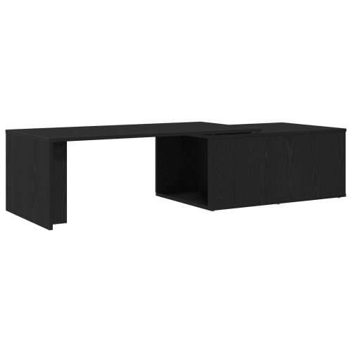 Stolić za kavu Crni Hrast 150x50x35 cm Od drva Cijena