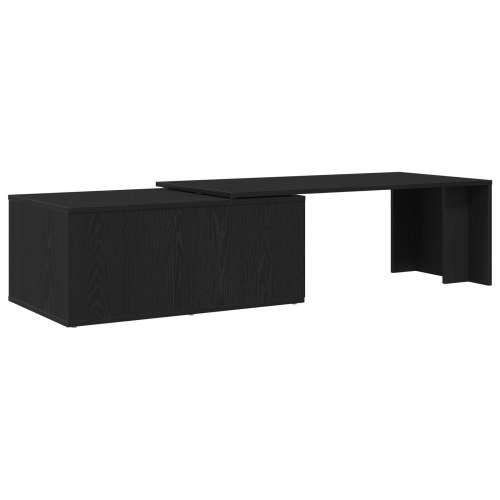 Stolić za kavu Crni Hrast 150x50x35 cm Od drva Cijena