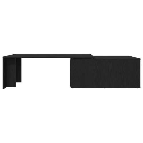 Stolić za kavu Crni Hrast 150x50x35 cm Od drva Cijena