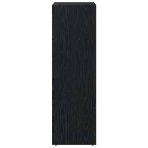 Crni ormar za kupaonicu od hrastovine 30x30x95 cm Cijena