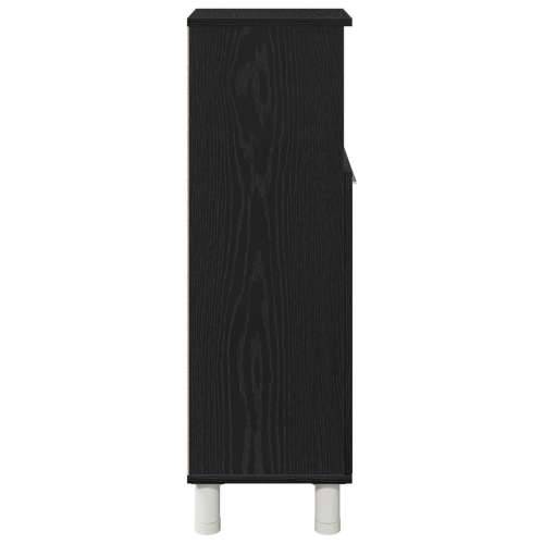 Kupaonski ormar crni hrast 30x30x95 cm od konstruiranog drveta Cijena