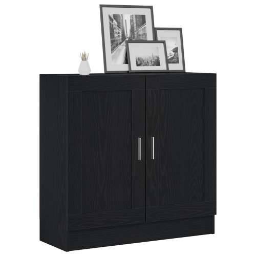 Knjižni ormar Crni hrast 82,5x30,5x80 cm Odabrano drvo Cijena