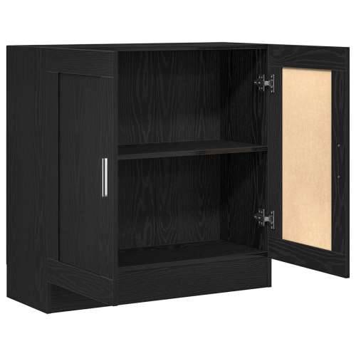Knjižni ormar Crni hrast 82,5x30,5x80 cm Odabrano drvo Cijena