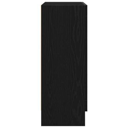 Knjižni ormar Crni hrast 82,5x30,5x80 cm Odabrano drvo Cijena
