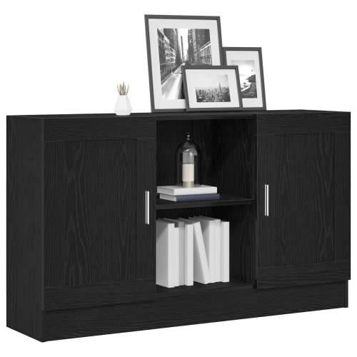 Sideboard Crna Oštra 120x30,5x70 cm Od drvenih materijala Cijena