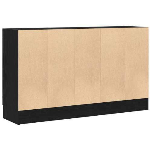 Sideboard Crna Oštra 120x30,5x70 cm Od drvenih materijala Cijena
