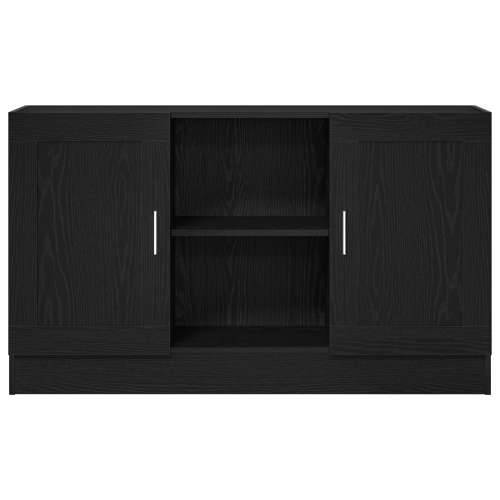 Sideboard Crna Oštra 120x30,5x70 cm Od drvenih materijala Cijena