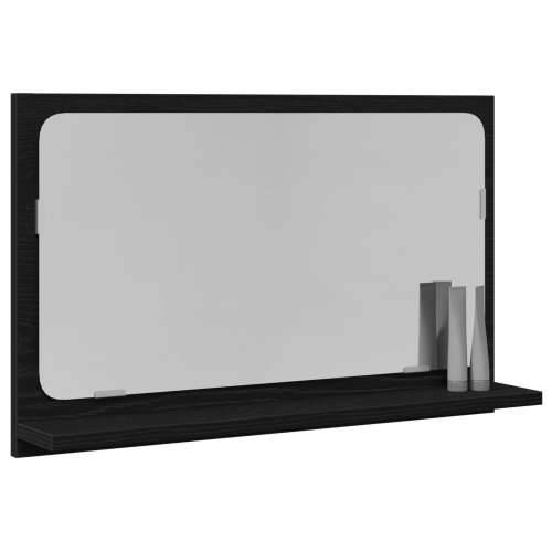 Ogledalo za kupaonicu Crna hrastovina 60x10,5x37 cm Obradni drvo Cijena