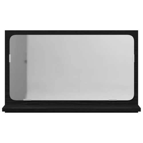Ogledalo za kupaonicu Crna hrastovina 60x10,5x37 cm Obradni drvo Cijena