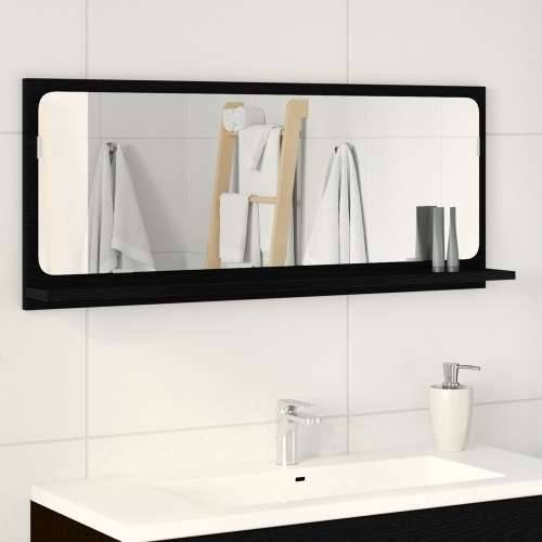 Ogledalo za kupaonicu Crna hrastovina 90x10,5x37 cm Umjetno drvo Cijena