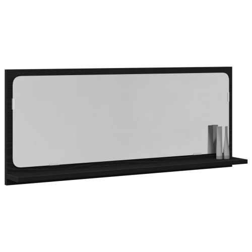 Ogledalo za kupaonicu Crna hrastovina 90x10,5x37 cm Umjetno drvo Cijena
