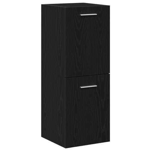 Kupaonski zidni ormar Crni hrast 30x30x80 cm Cijena