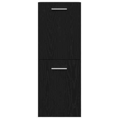Kupaonski zidni ormar Crni hrast 30x30x80 cm Cijena