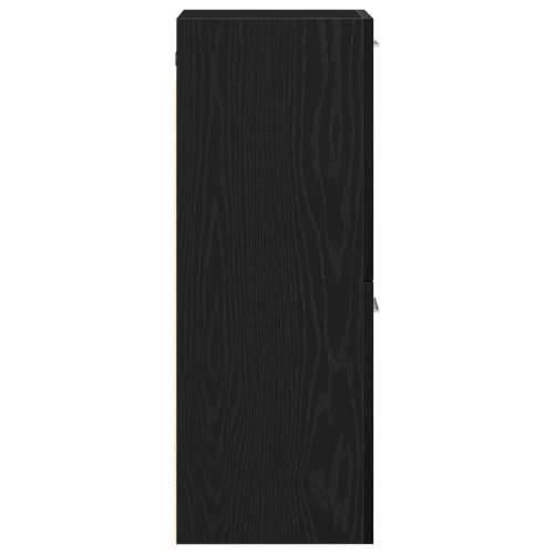 Kupaonski zidni ormar Crni hrast 30x30x80 cm Cijena