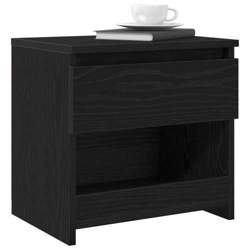 Noćni ormarići 2 kom Crni Hrast 40x30x39 cm Odabrano drvo Cijena