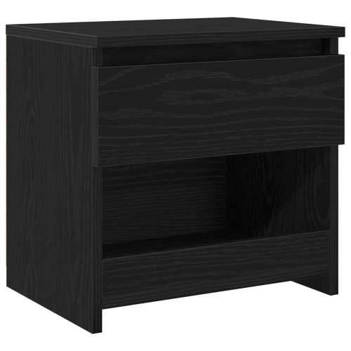 Noćni ormarići 2 kom Crni Hrast 40x30x39 cm Odabrano drvo Cijena