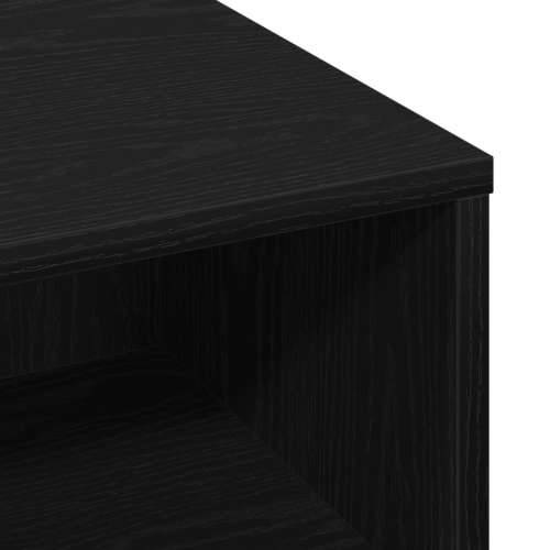 stol za kavu crni hrast 60x60x30 cm Cijena