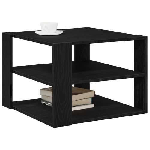 Stolić za kavu Crni Hrast 59,5x59,5x40 cm Enginirano drvo Cijena