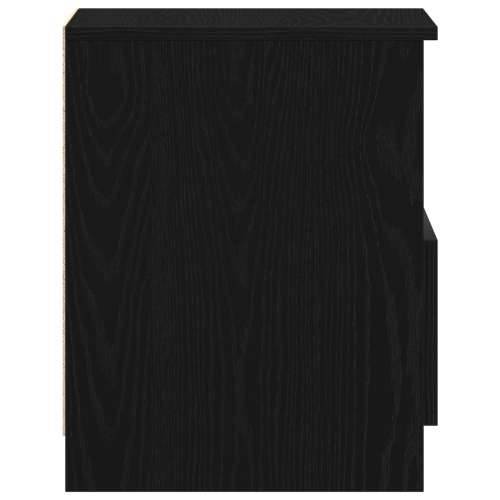 Noćni ormarići 2 kom Crna hrast 40x40x50 cm Od drvenih materijala Cijena