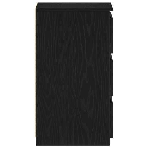Noćni ormar Crna hrastovina 40x35x62,5 cm Izrađeno od drveta Cijena