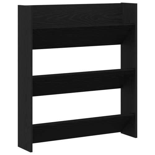 Ormar za cipele Crni hrast 80x18x90 cm Dura drvo Cijena