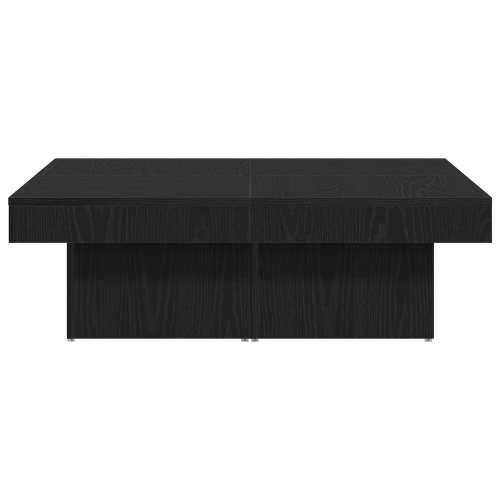 Stolić za kavu Crni Hrast 90x90x28 cm Inženjersko drvo Cijena